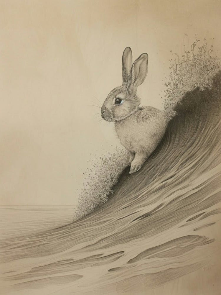 Tans Rabbit Drawing 3