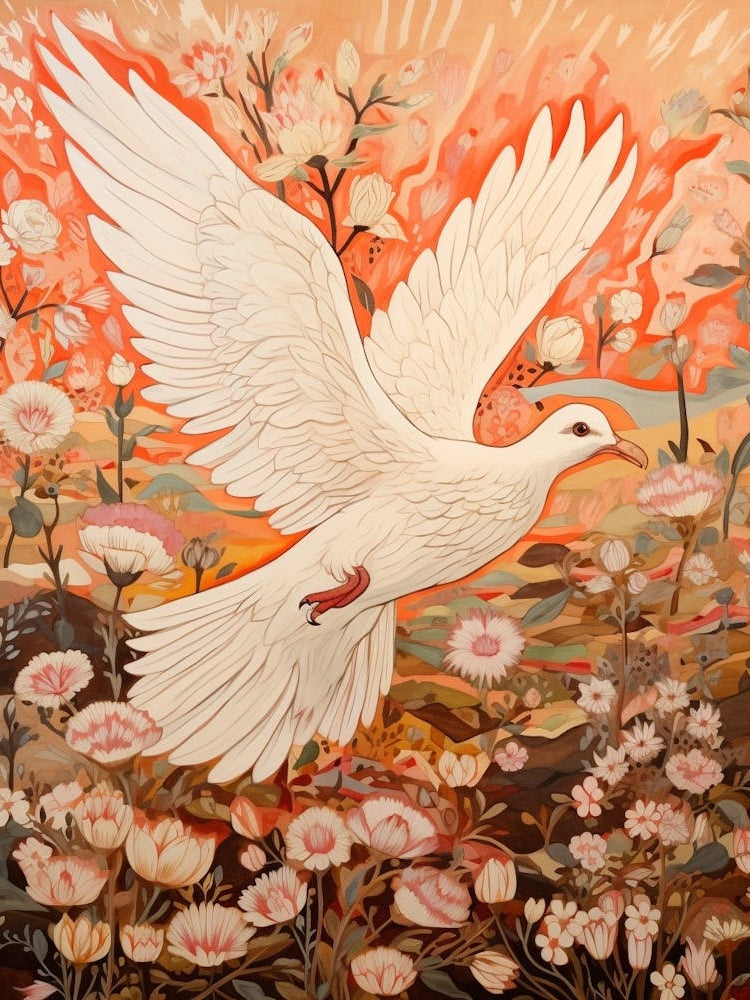 Seagull 2 Detailed Bird Painting