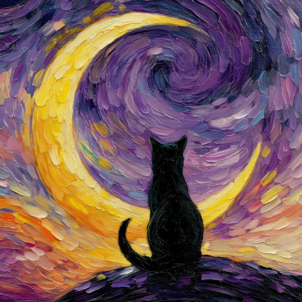 Cat In The Moonlight 15