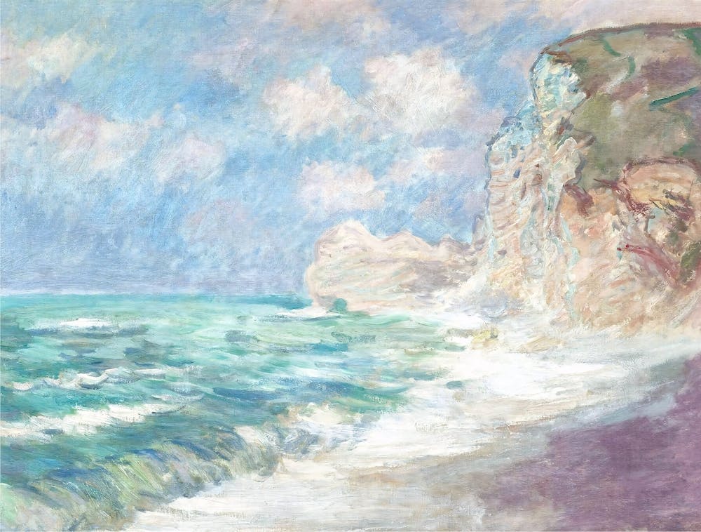 Claude Monet - At The Beach 4
