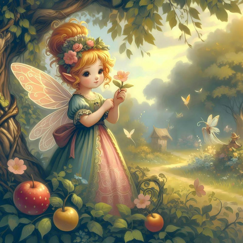 Fairy In The Garden