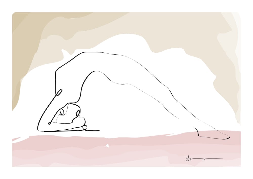 Inverted Staff Pose Viparita Dandasana