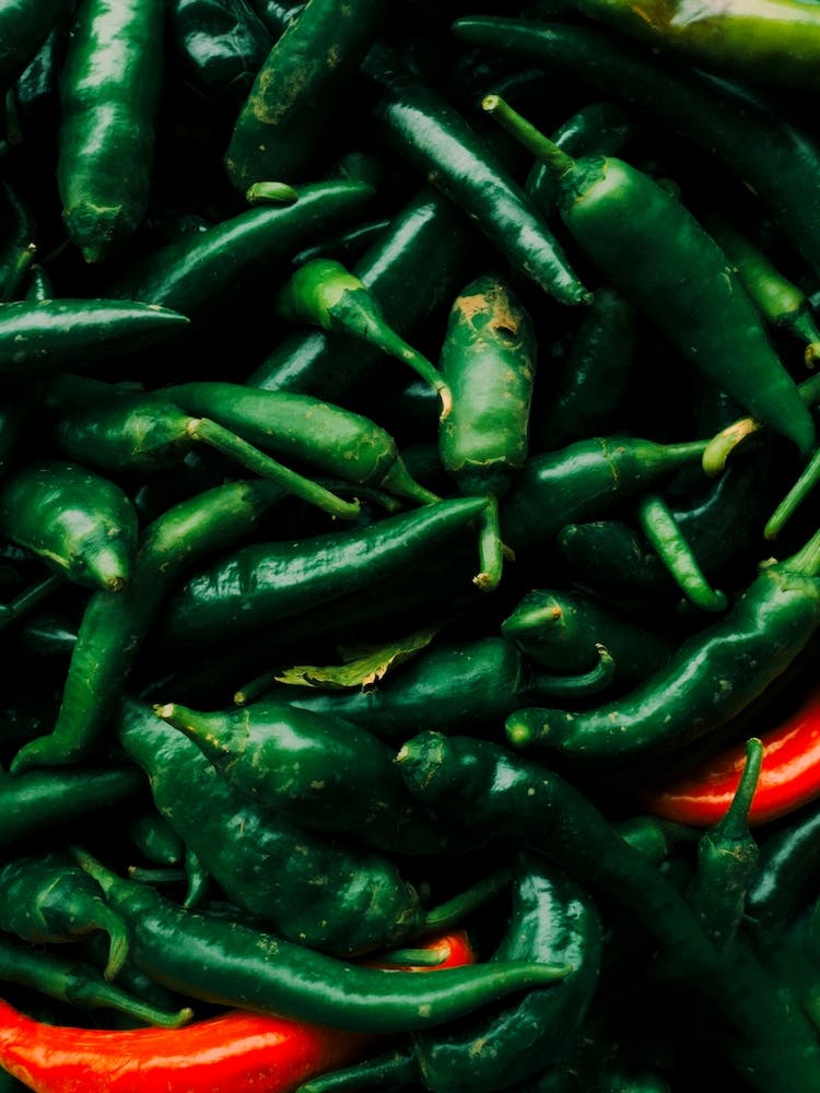 Green And Red Peperoni