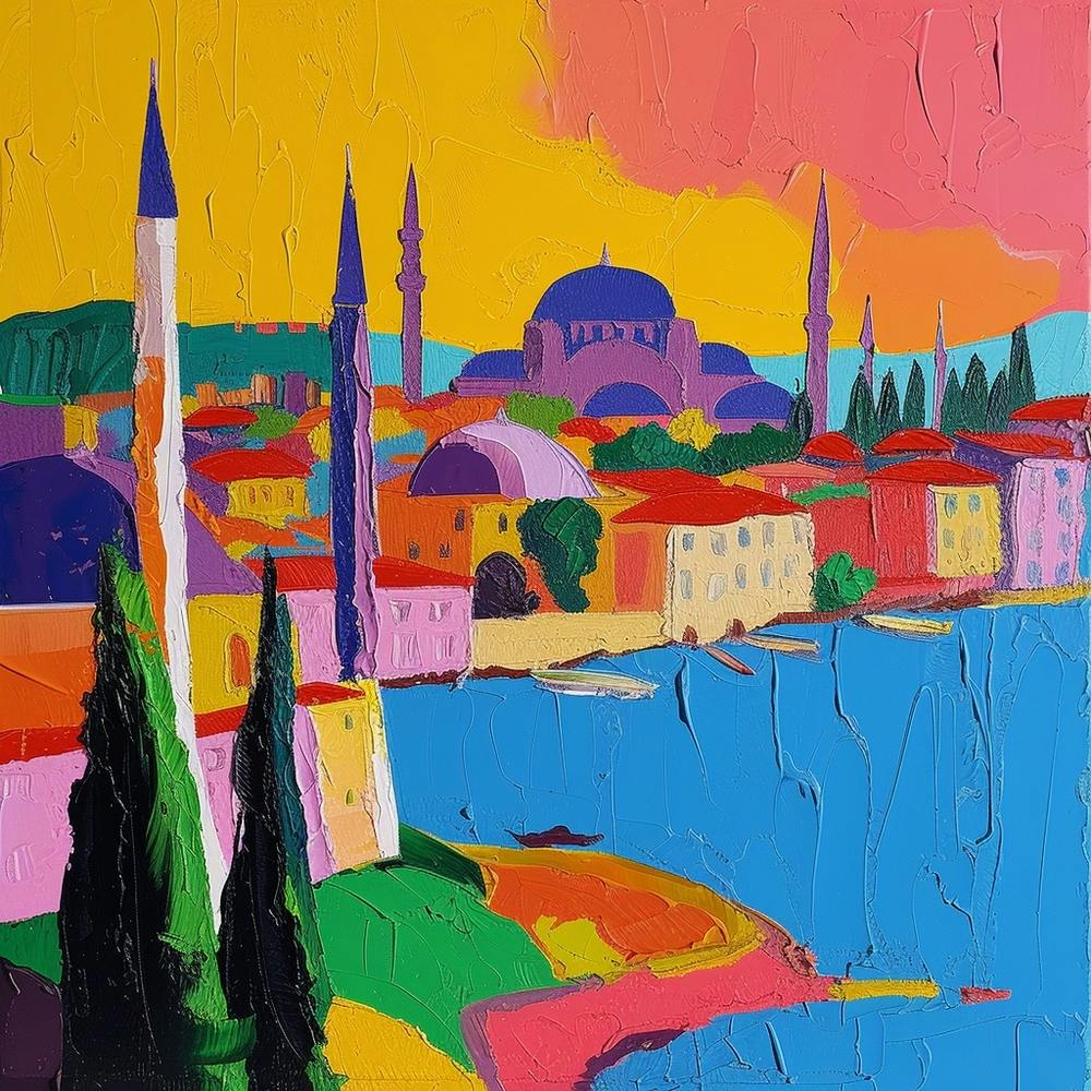 Abstract Travel Collection Istanbul Turkey 8