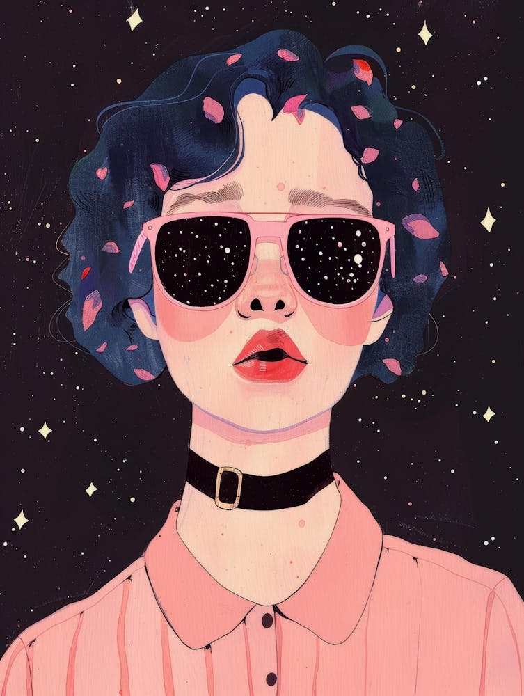 Mädchen mit Sonnenbrille 4