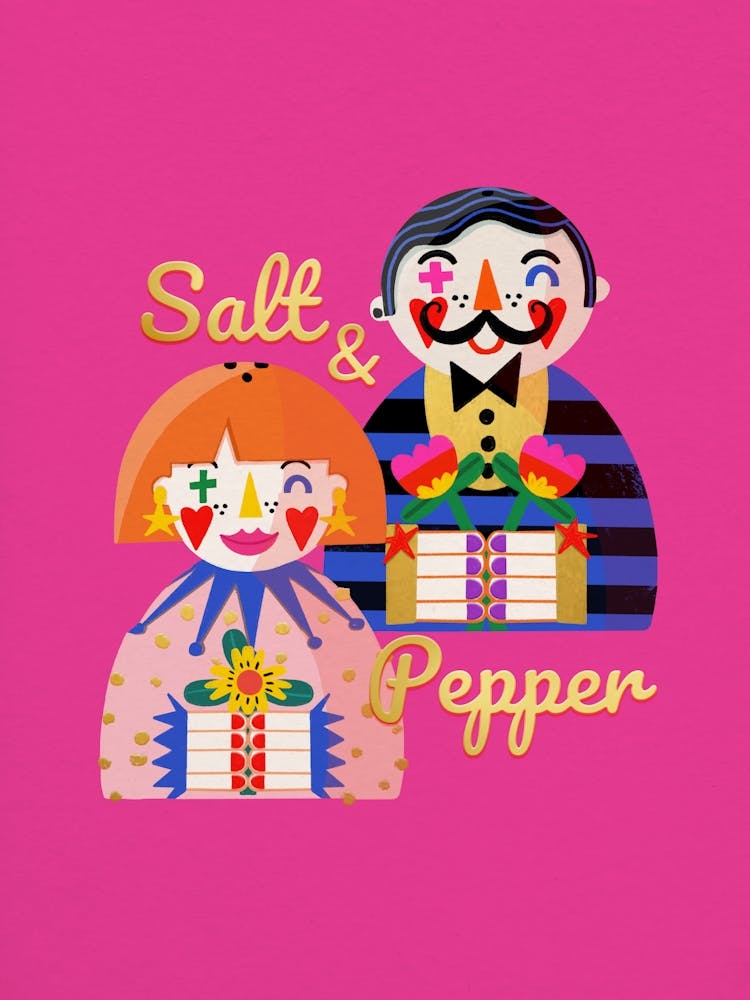 Salt And Pepper Pink