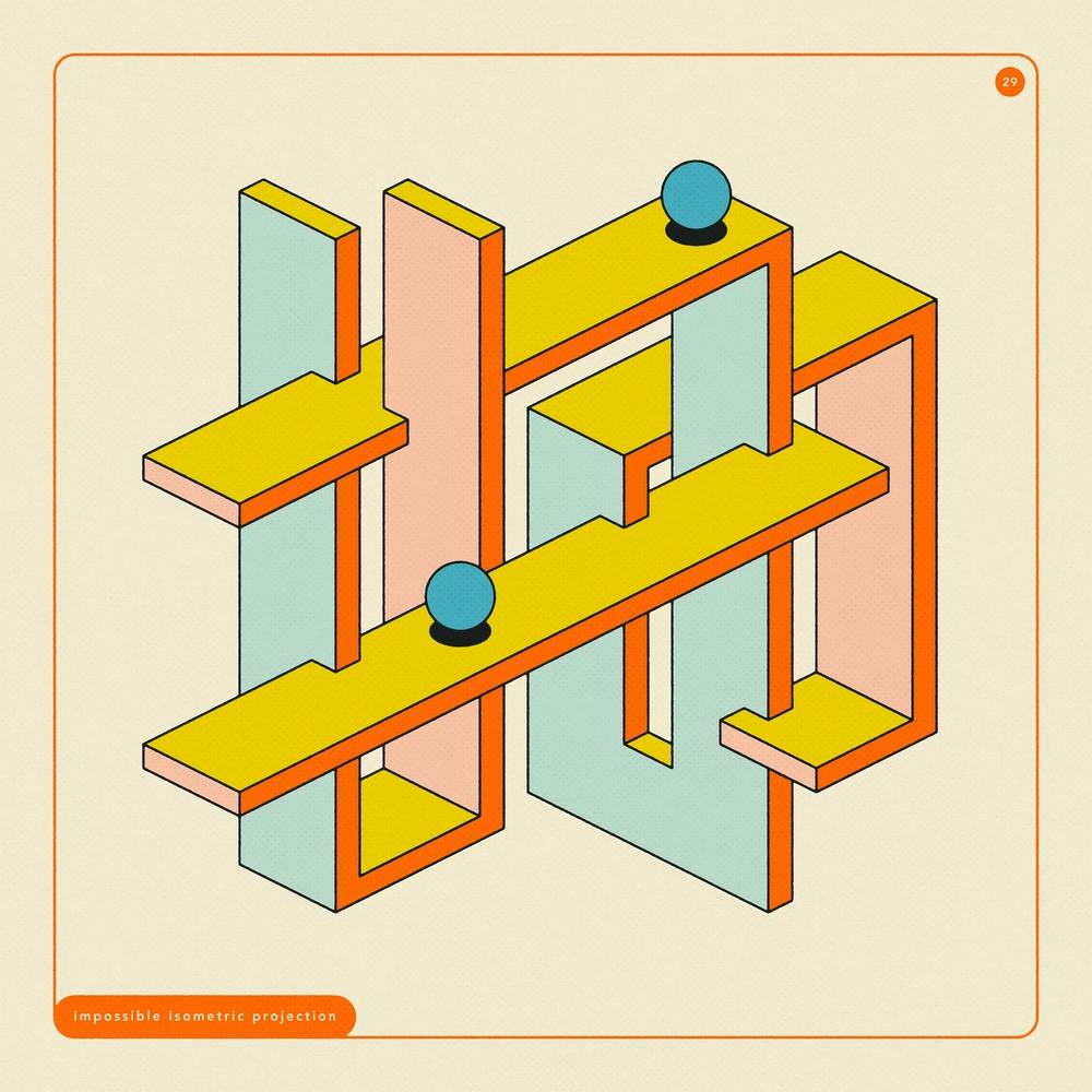 Impossible Geometrics 29 Square