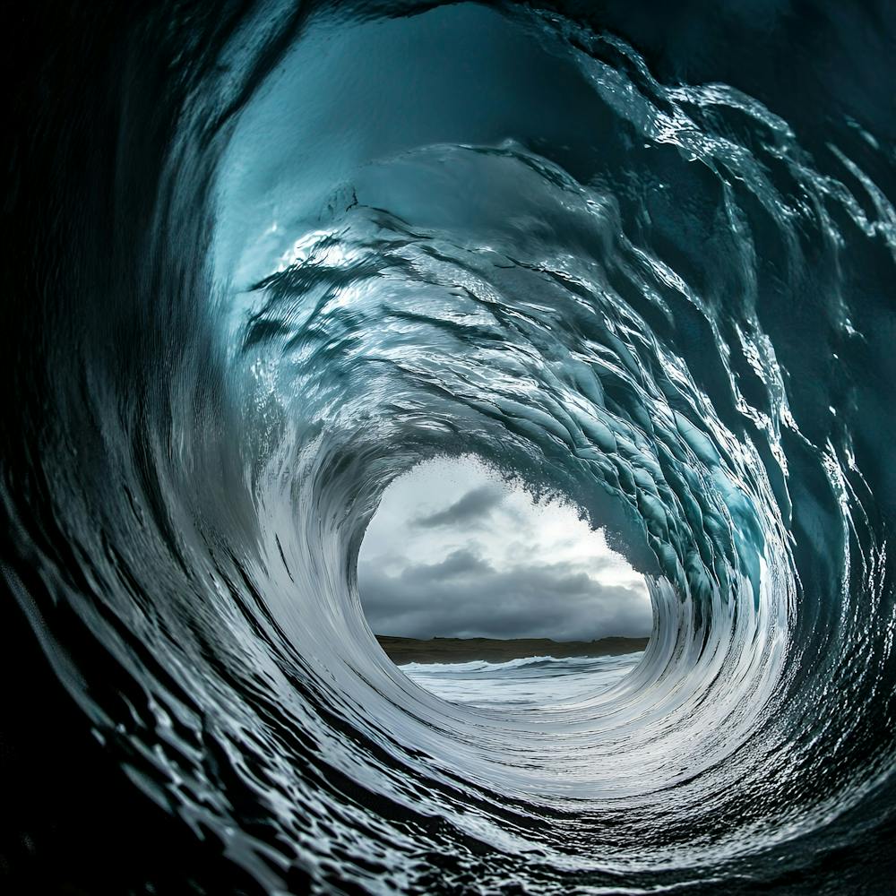 Inside A Wave