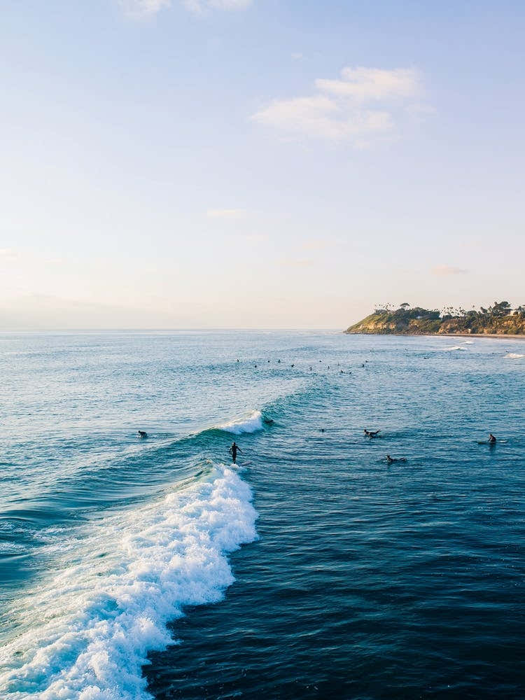 Peaceful Day Surfing