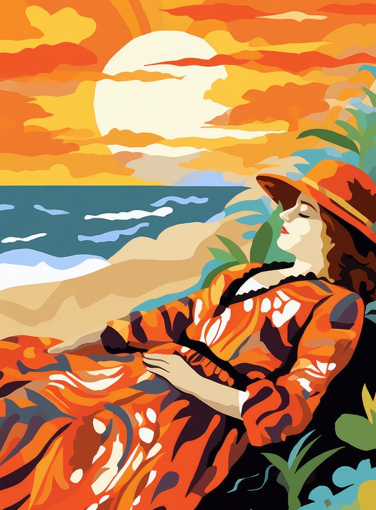 Sunset Painting
