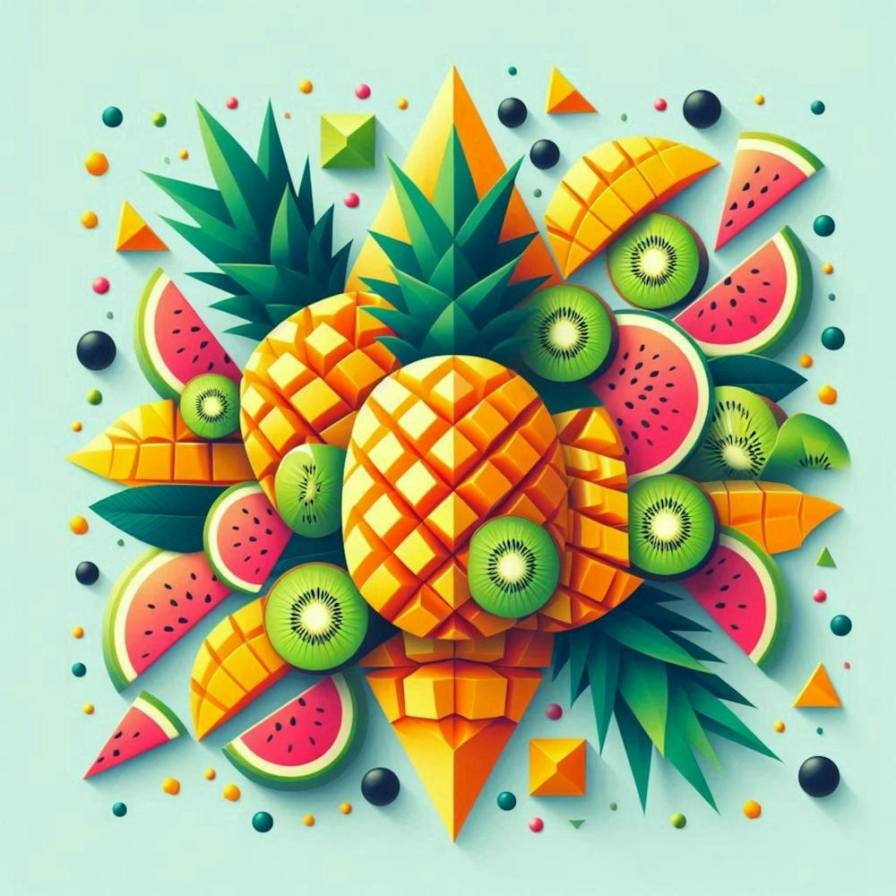 Tropical Fruit Fiesta