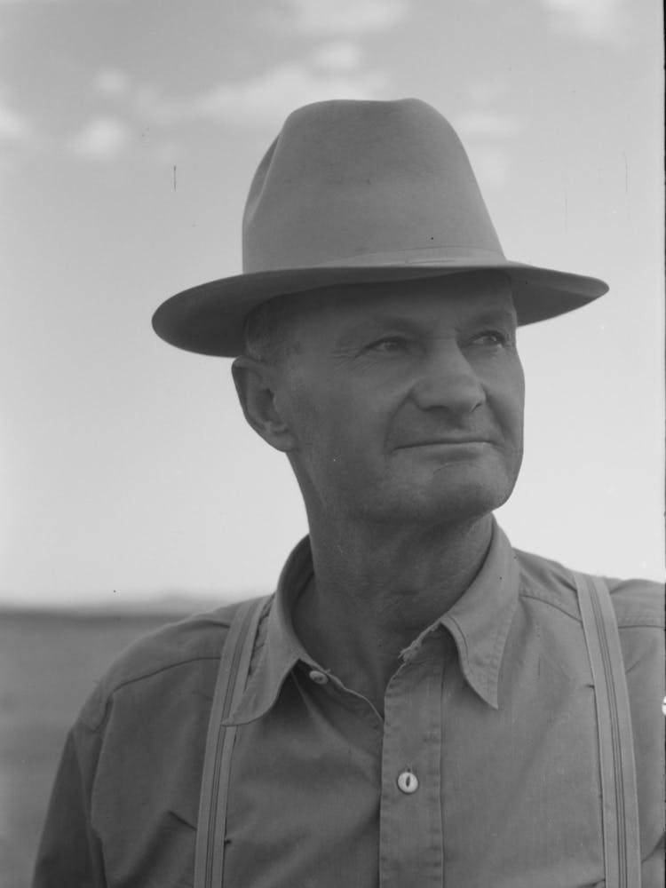 Untitled Photo, Possibly Related To Mormon Dry Farmer, He Has Been A Bishop Of The Mormon Church, Oneida