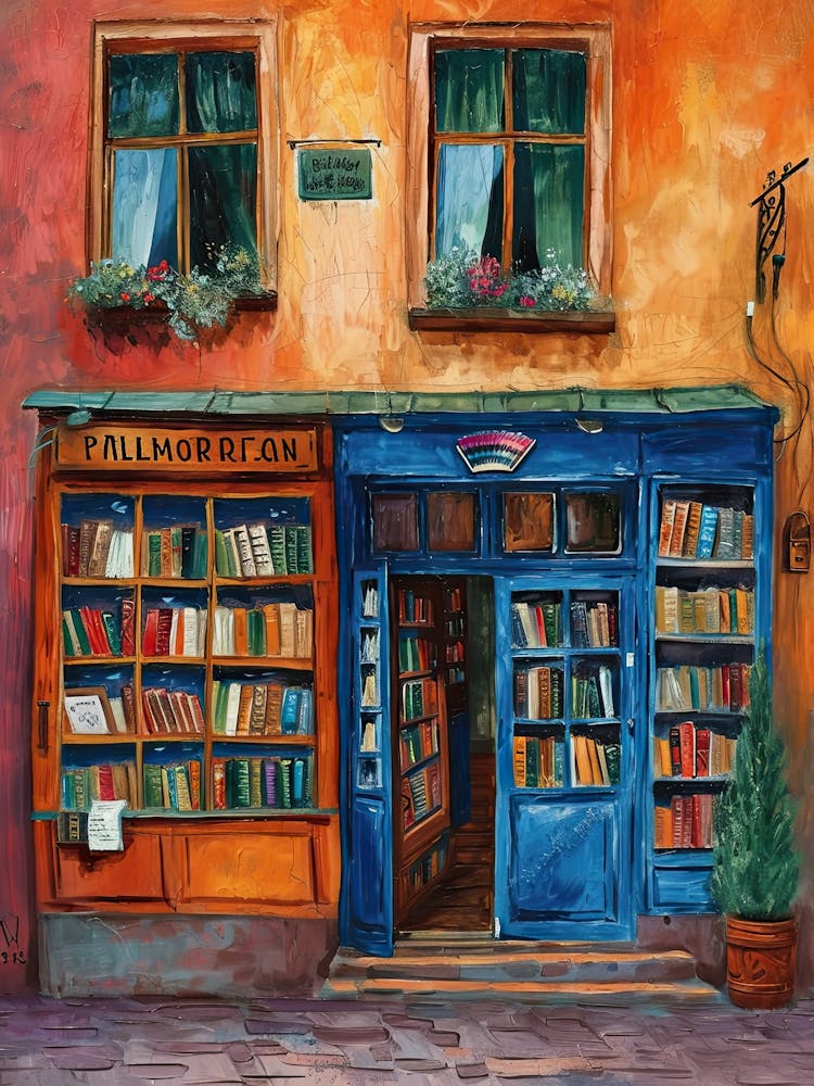 Warschau Leseecke Buchhandlung 2