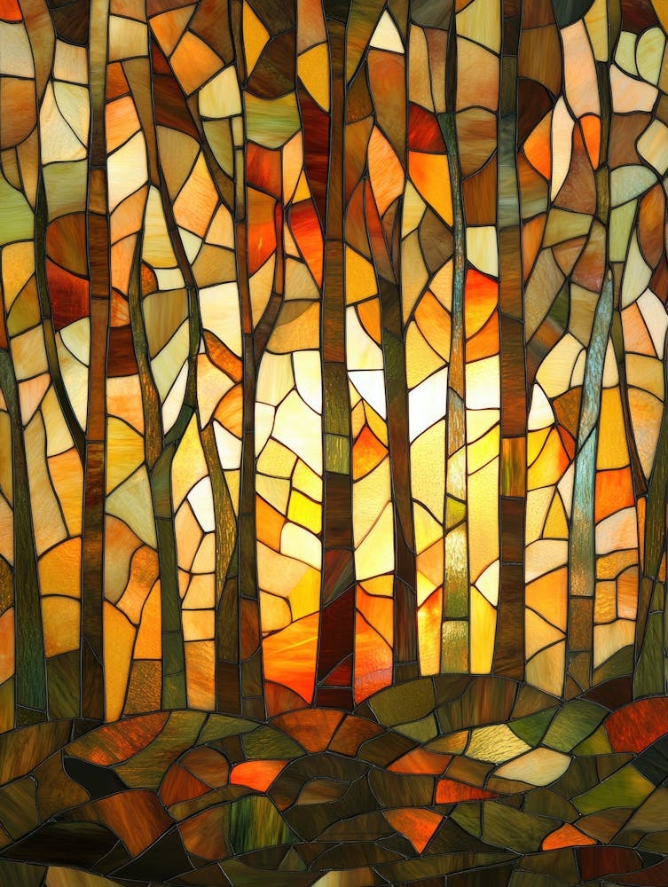 Sunset In The Woods 3