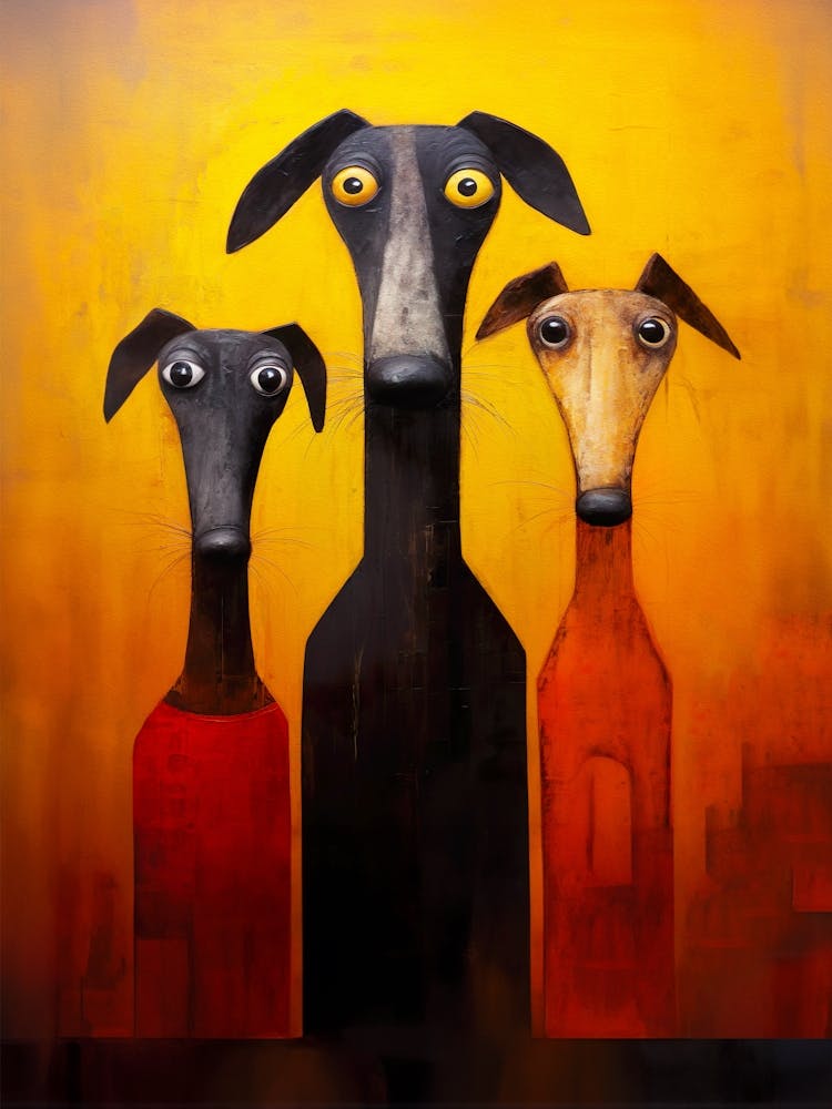 Dog Family Painting