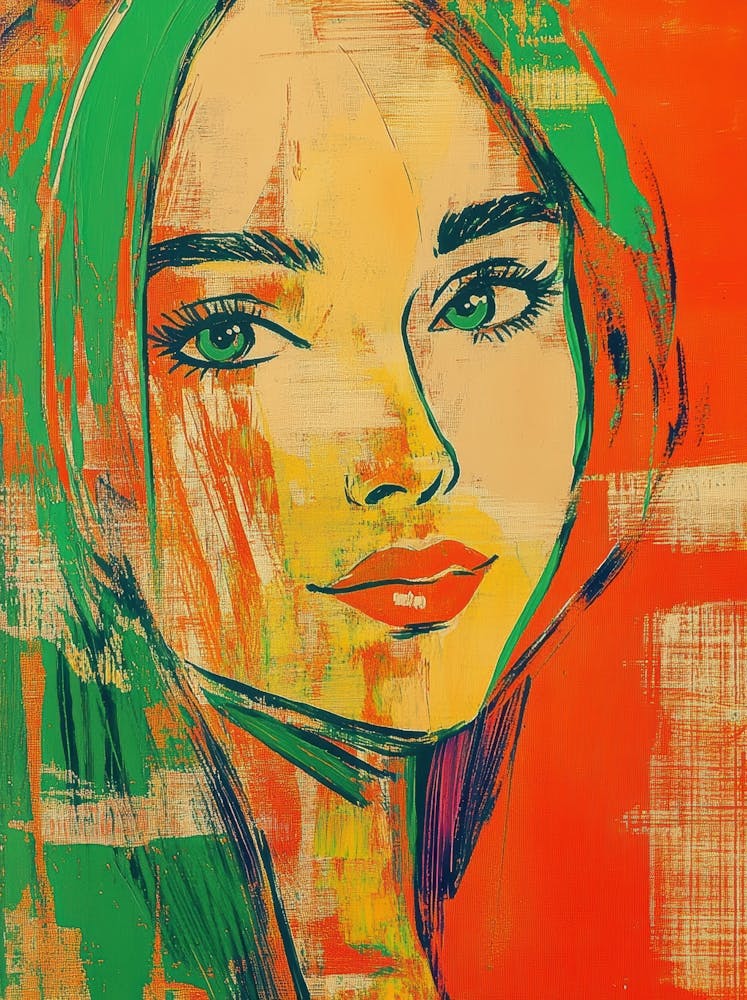 Abstract Of A Woman 97