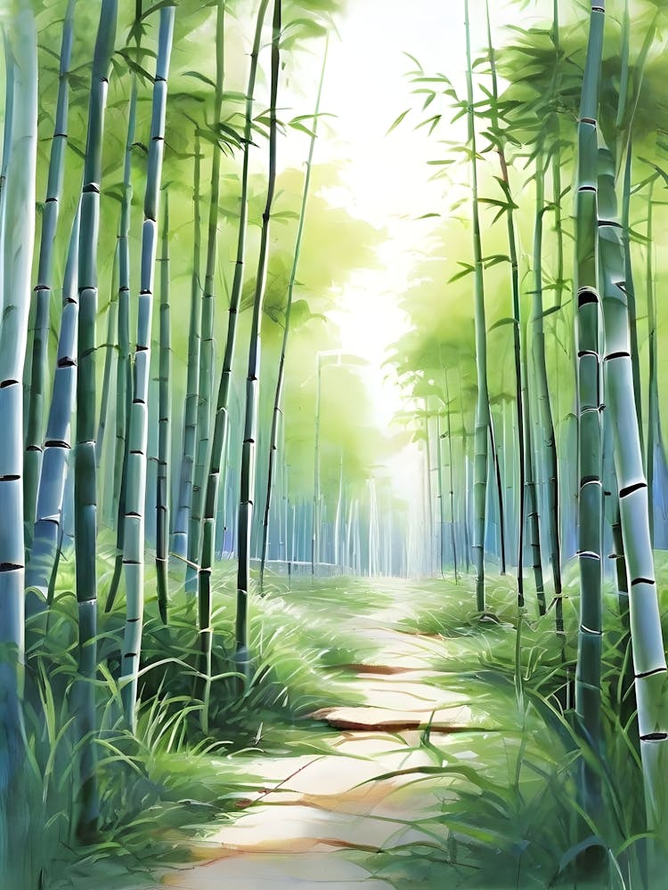 Bamboo Forest Path