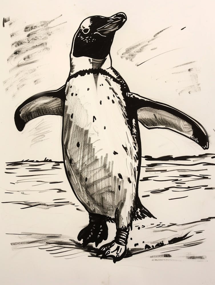 Emperor Penguin Waddling 4