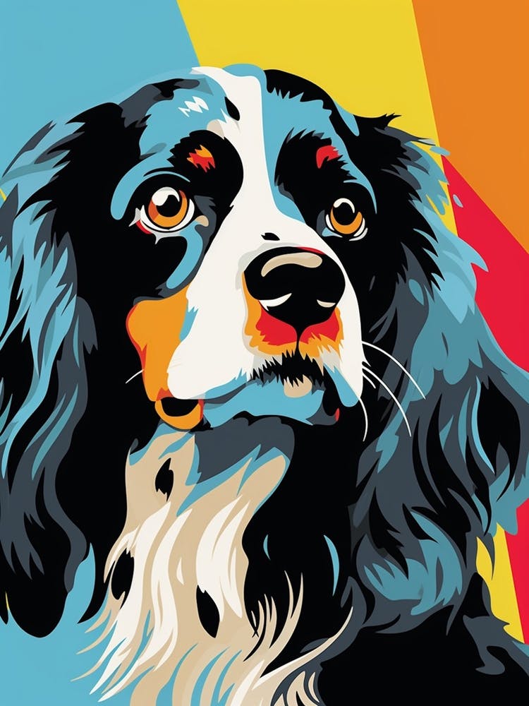 Pop Art Cavalier King 2