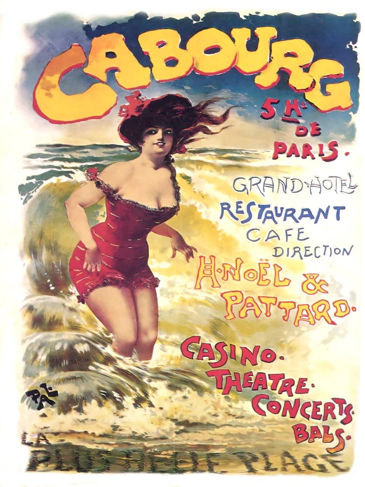 Normandy Beach, Cabourg, France