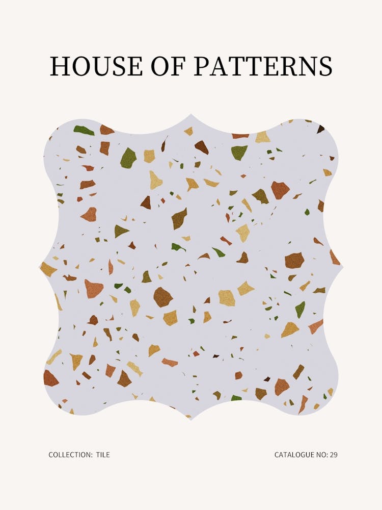 Tile Pattern Poster 30