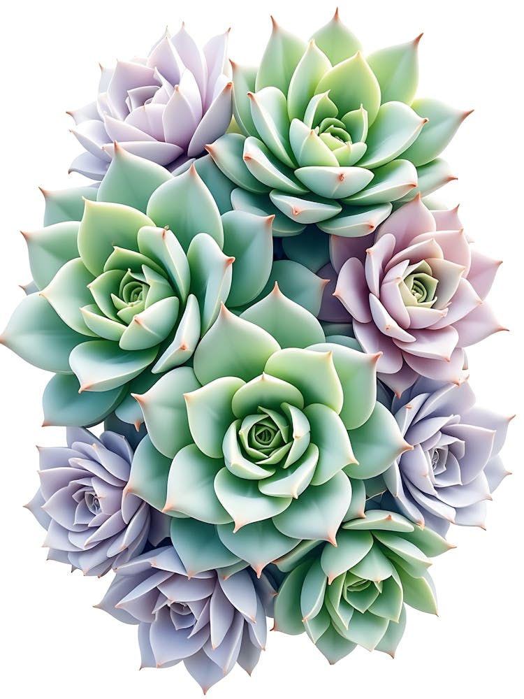 Contemporary Botanical Shape For Modern Decor