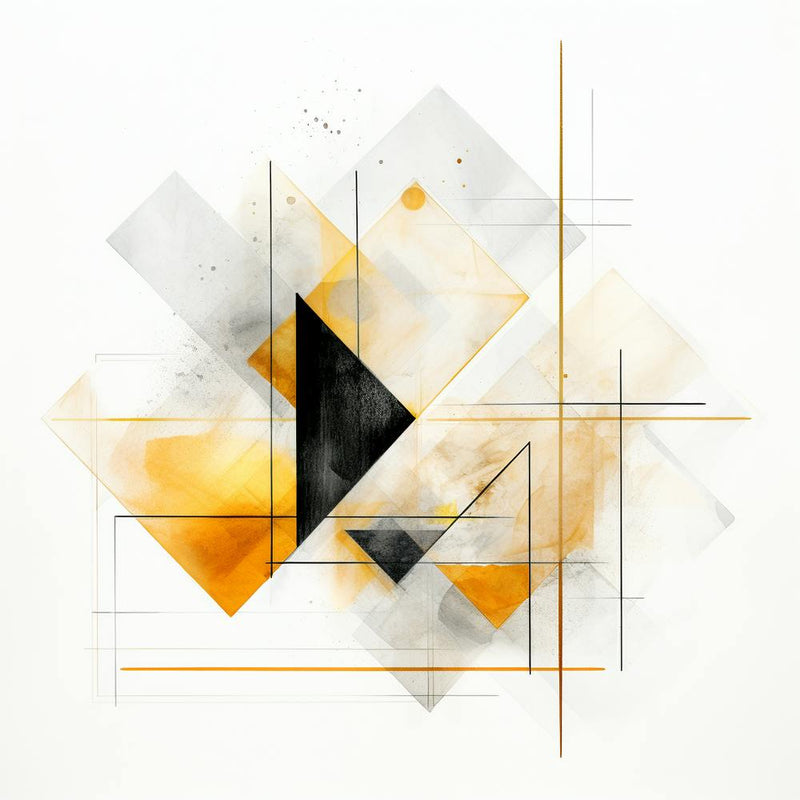 Peinture Géométrique Abstraite