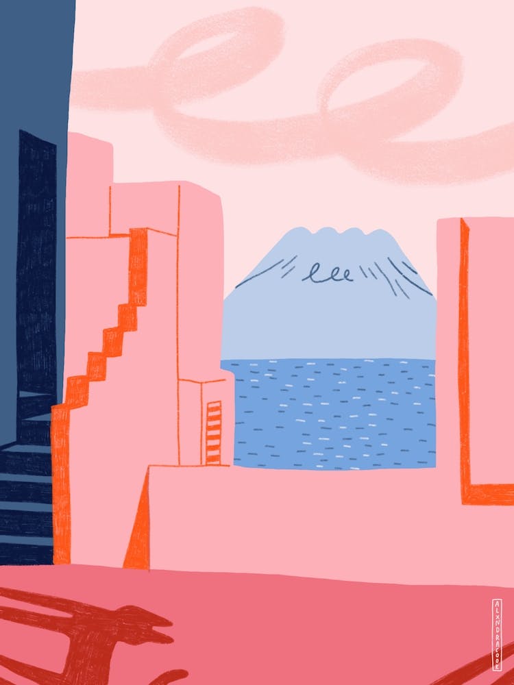 In The Shadow Of The Mountain