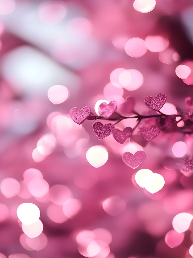 Pink Bokeh Wallpaper