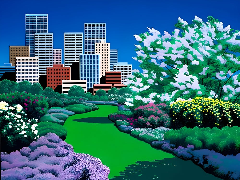 Hiroshi Nagai - City Garden