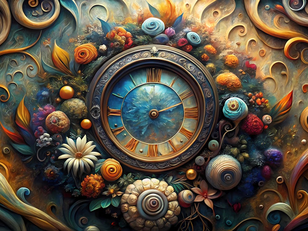 van gogh Clock