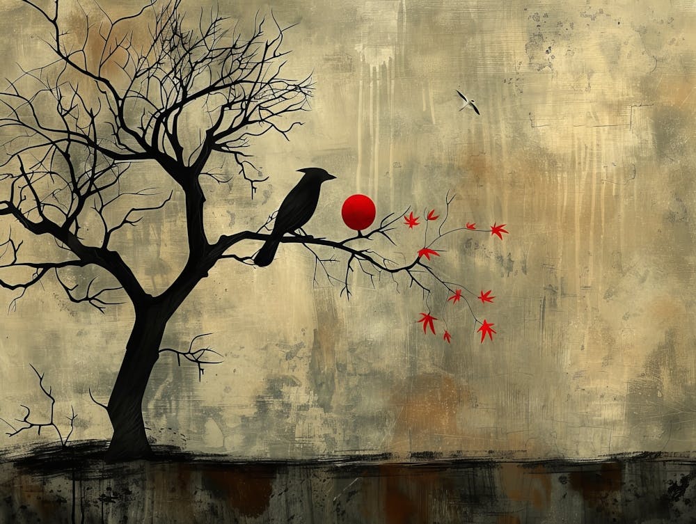 Crow On A Tree 2