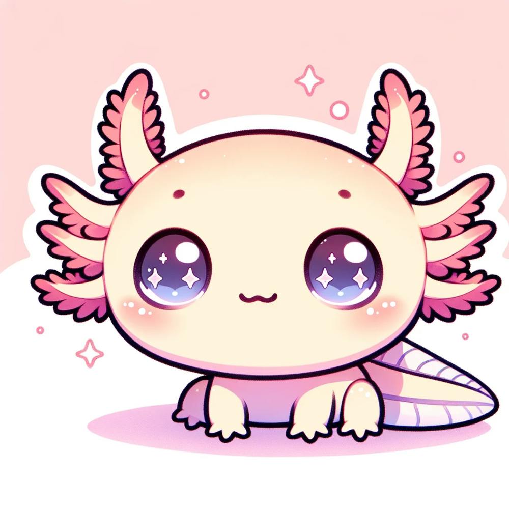 Cute Axolotl 2