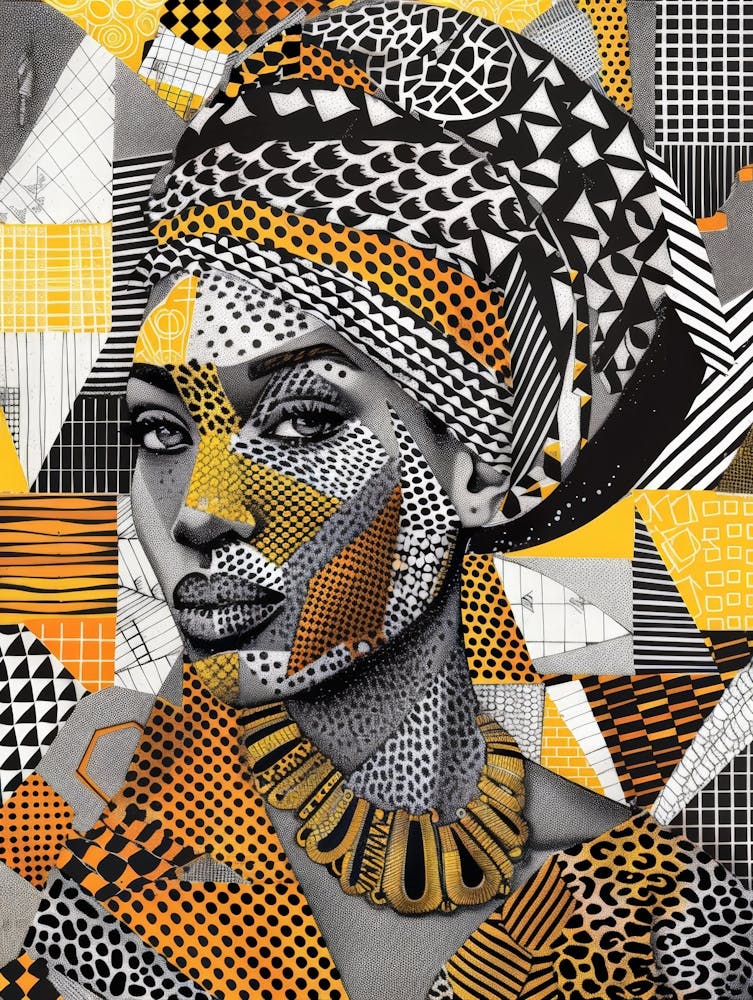 Afrikanische Frau 86