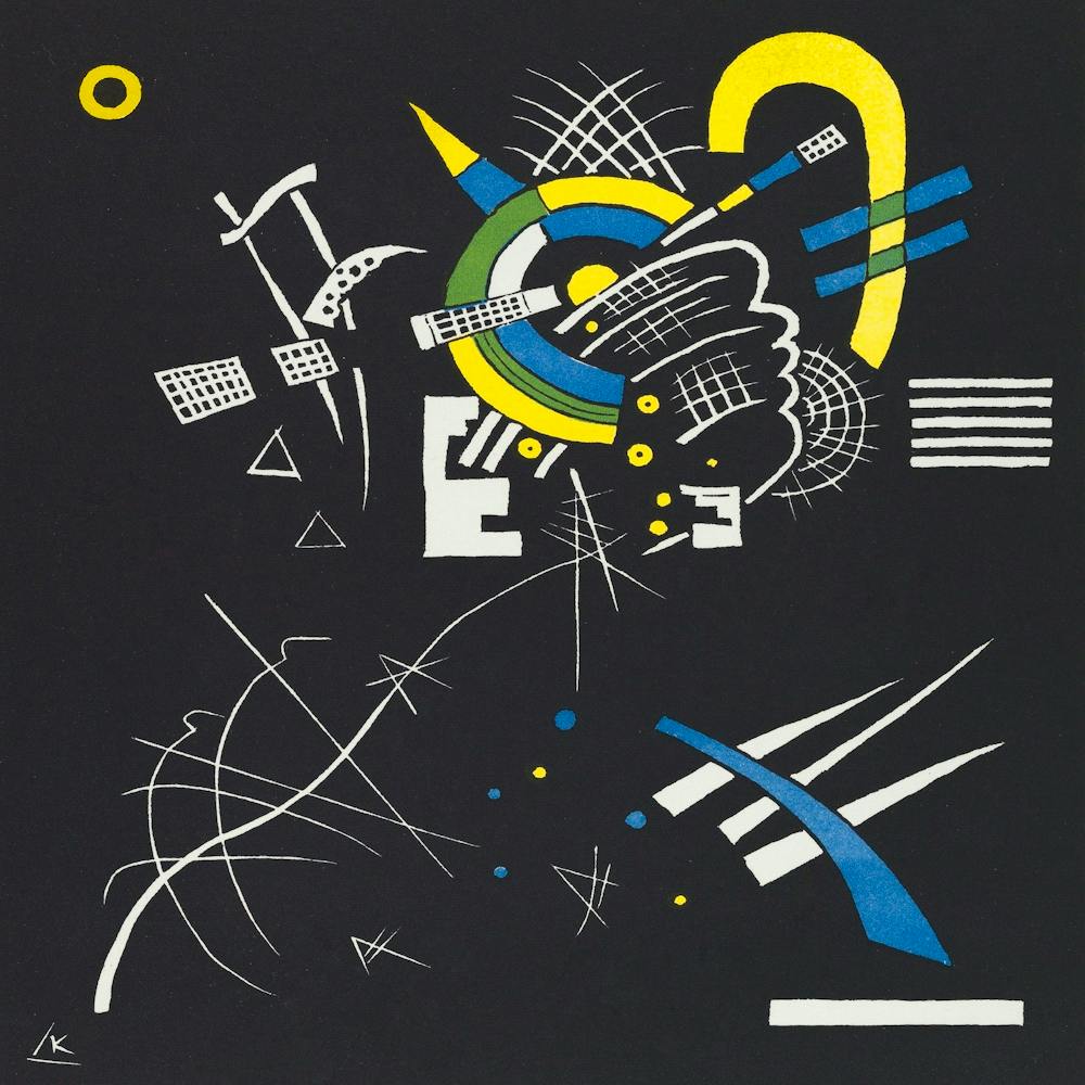 Wassily Kandinsky Kleine Welten Vii