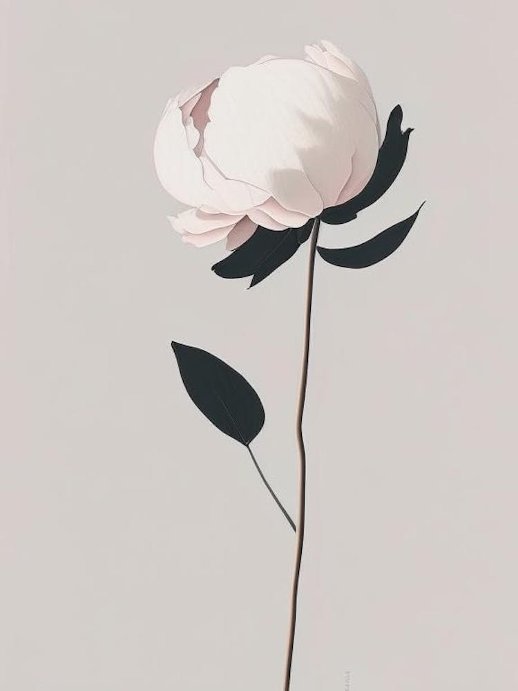 Pfingstrose Wildblume Einfachheit