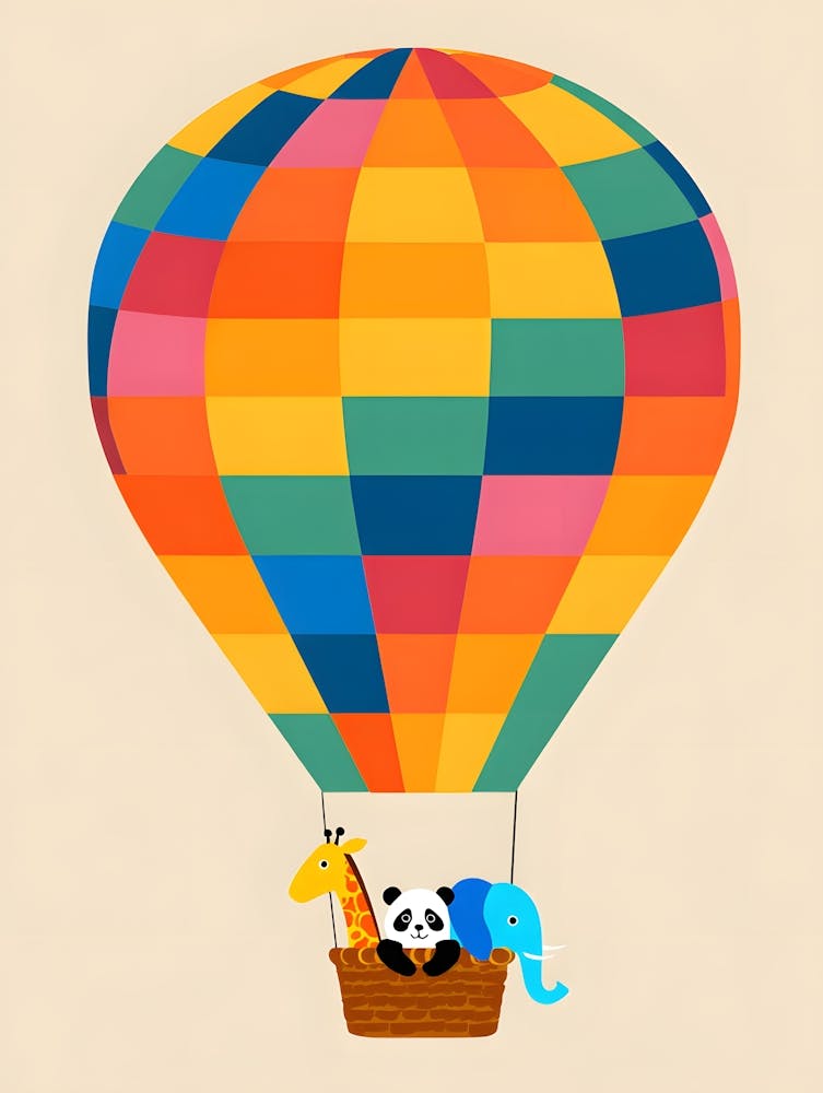 Up, Up, and Away – A Whimsical Balloon Adventure