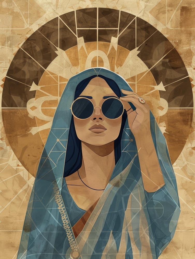 Portrait of Indian Woman