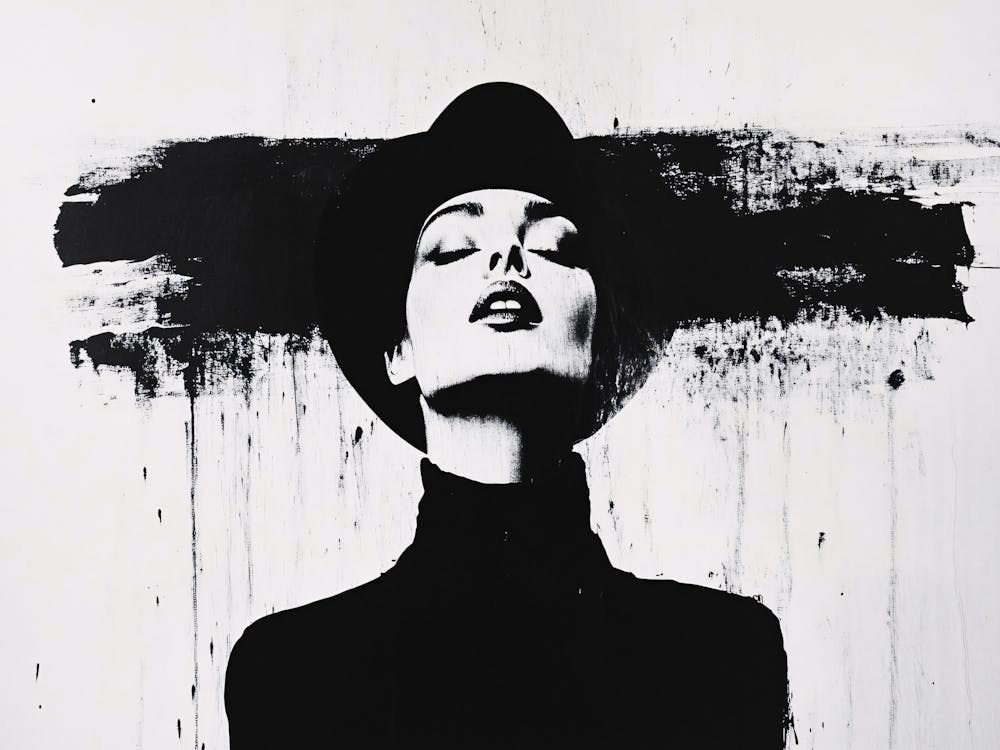 Woman In A Hat 3