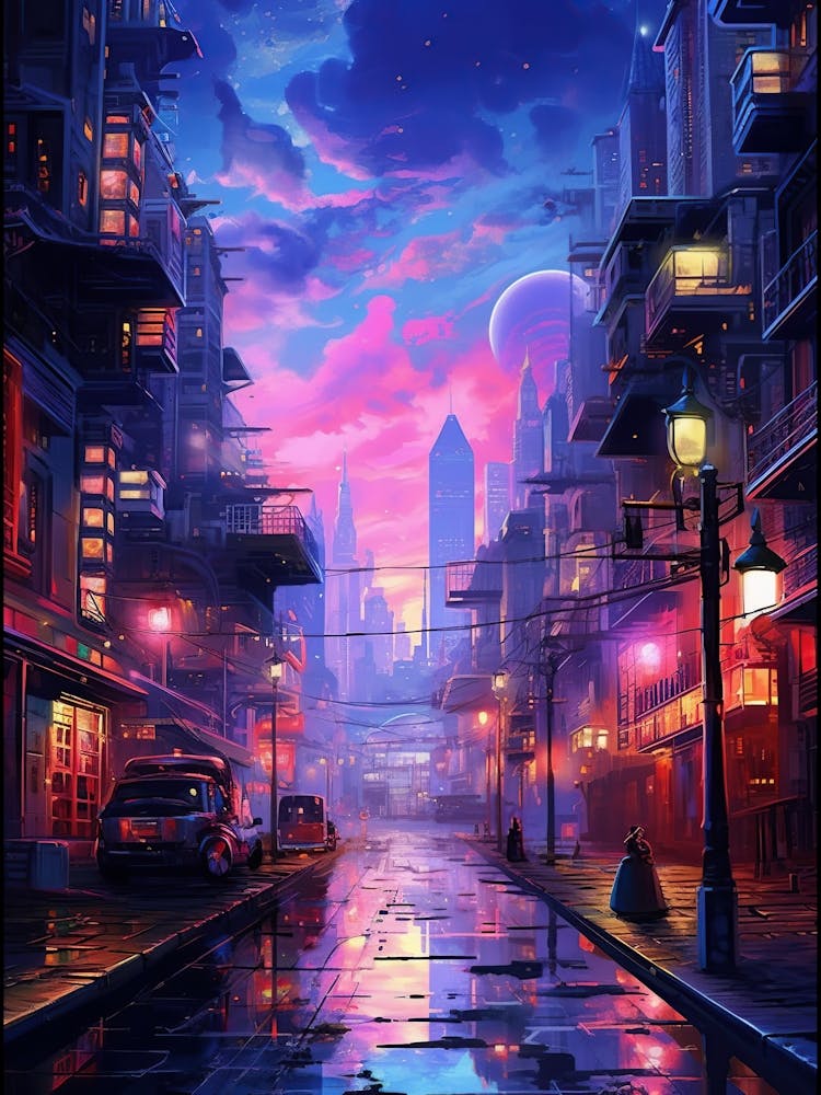 Futuristic Cityscape 1