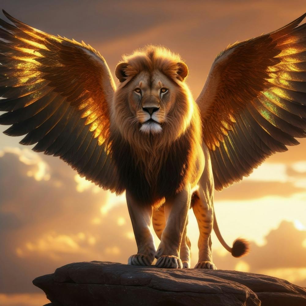 Lion With Wings