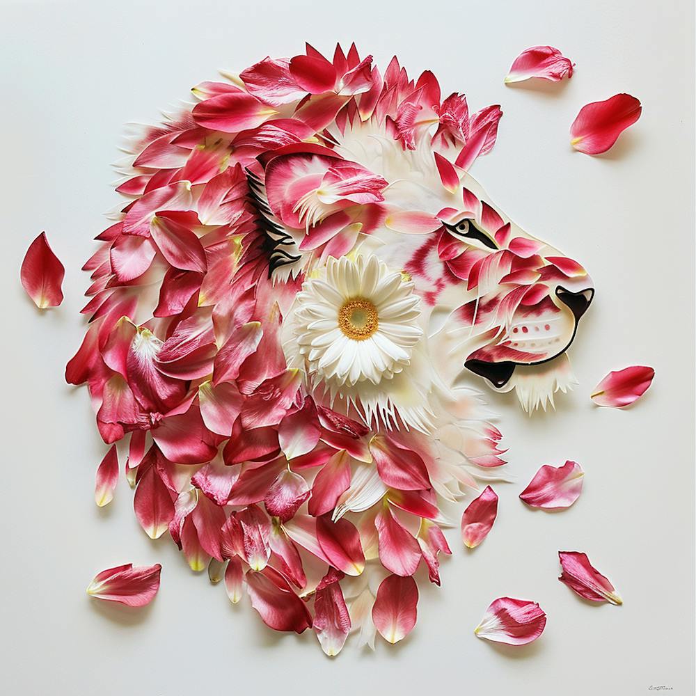 Floral Lion