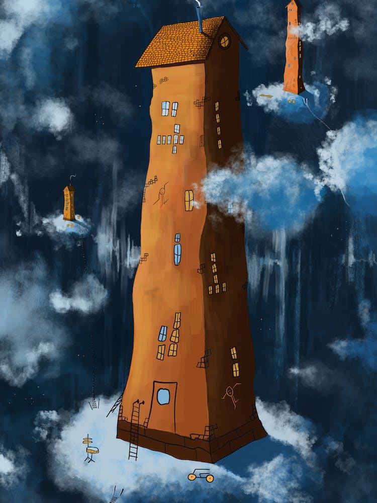 The tallest building in Sikeå