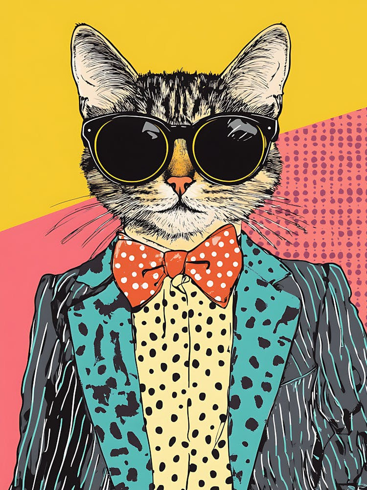 Cat In A Suit 1
