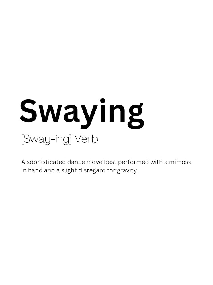 Swaying Definition Meaning