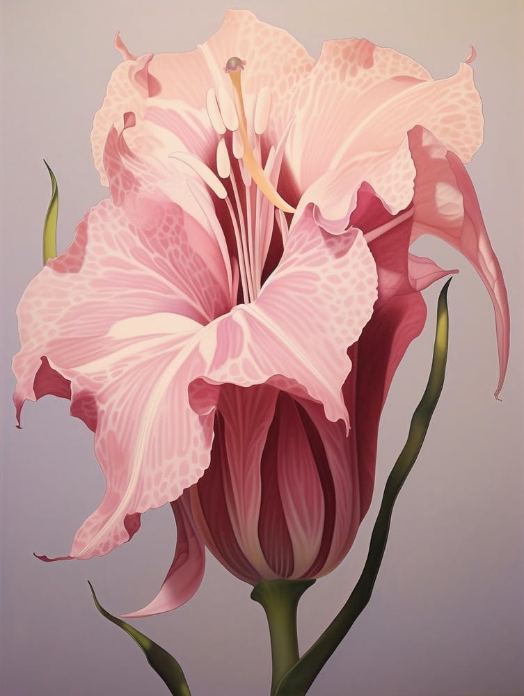 Floral Illustration Gloriosa Lily 2