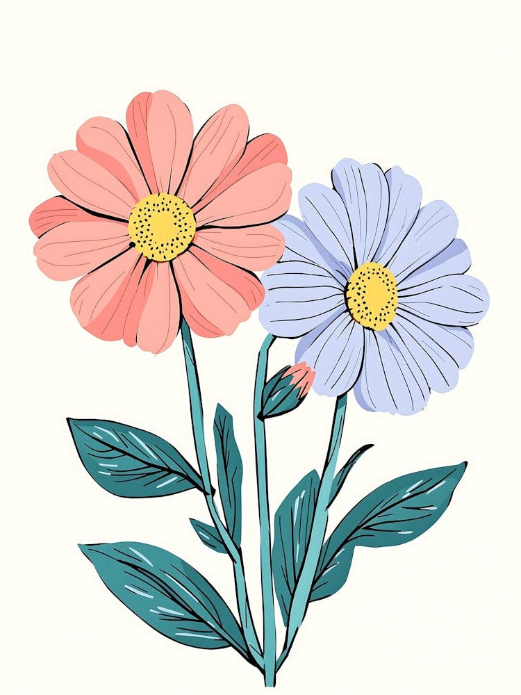 Minimalist Floral Stems with a Modern Touch