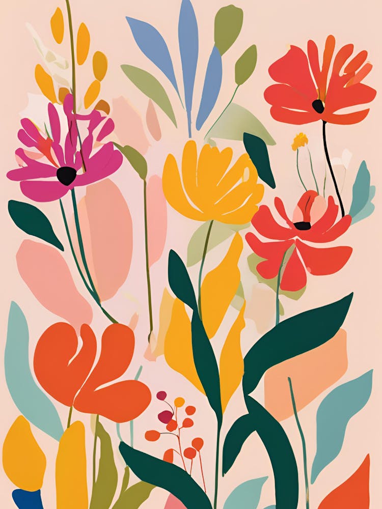 Matisse Flowers In Bloom