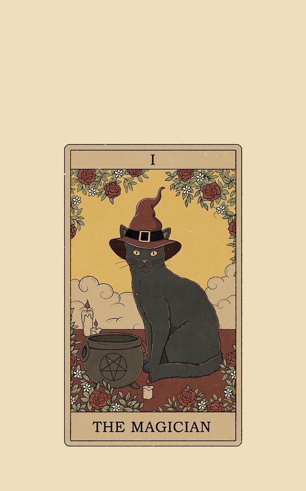 The Magician   Cats Tarot