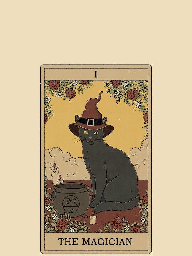The Magician   Cats Tarot